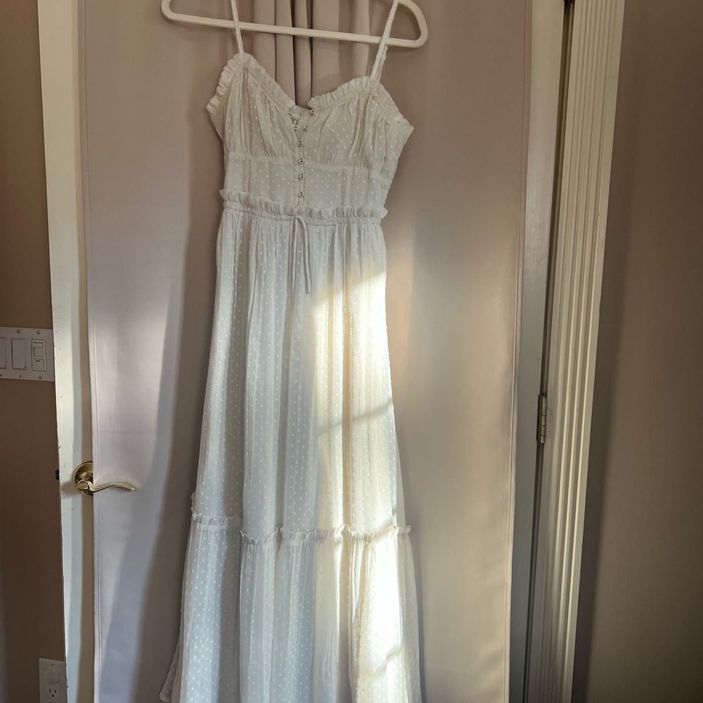 Flowy Milkmaid Dress